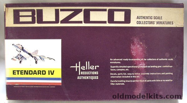 Heller 1/50 Etendard IV, 302-250 plastic model kit